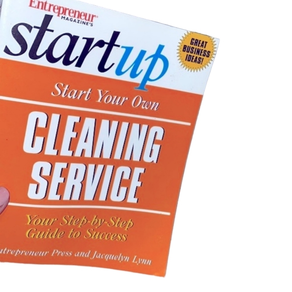Start your own cleaning service book
